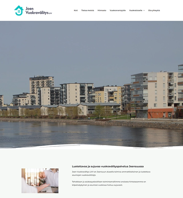 A picture of JVV's old website