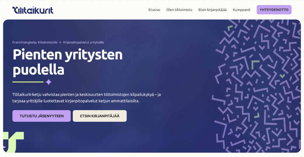 Tilitaikurit etusivu